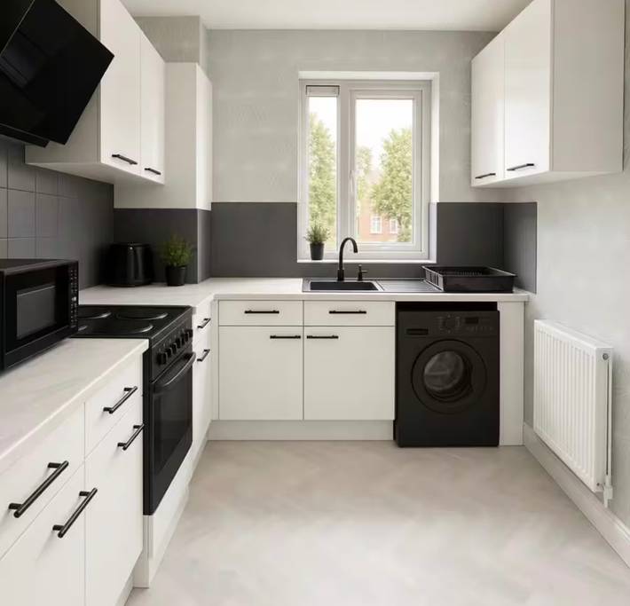 Ganze Ferienwohnung, Convenient Modern Lrg 2 Bedroom w Wifi and Parking in Preston, Lancashire