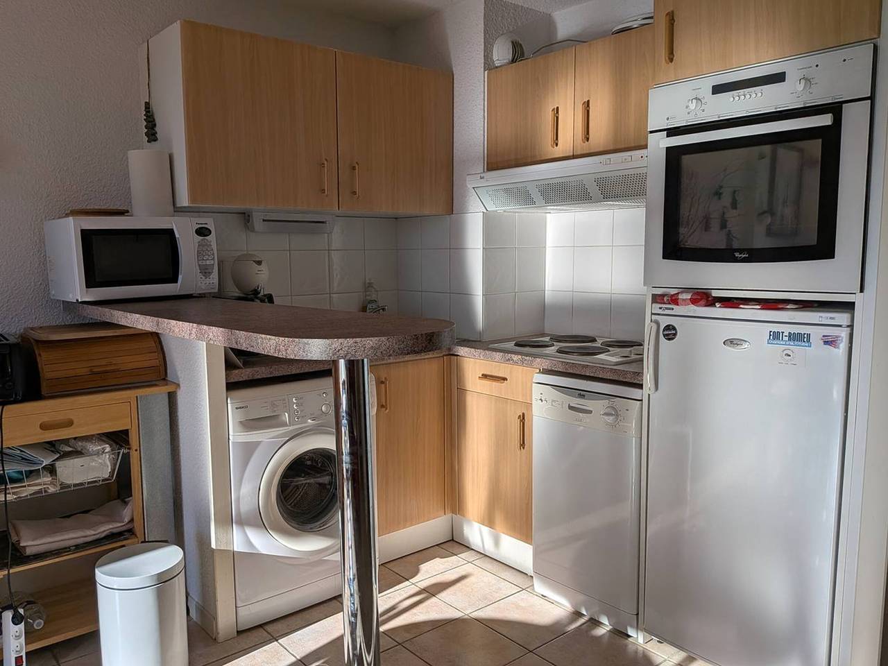 Entire apartment, Spacious 2-room with parking - Font-Romeu Center in Font-Romeu-Odeillo-Via, Prades region