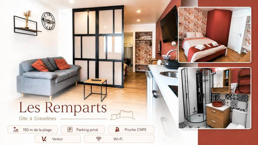 Gîte pour 2 personnes à Gravelines