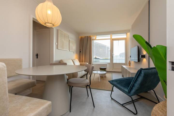 Location de vacances pour 2 personnes, avec balcon/terrasse ainsi que sauna et terrasse à Zoutelande