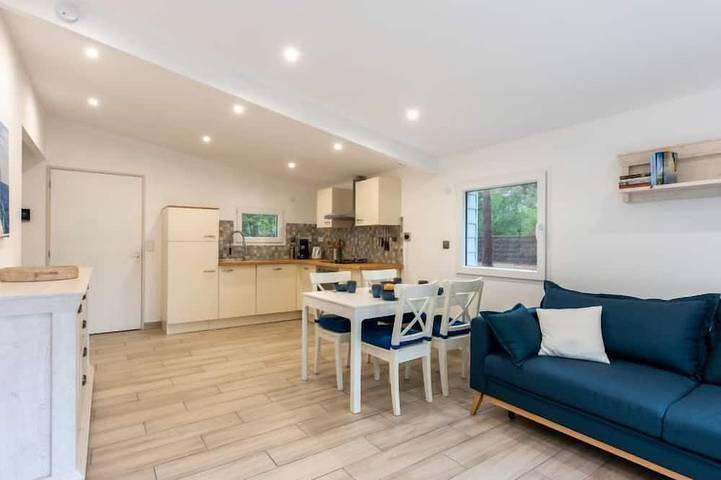Maison de vacances pour 4 personnes, avec Jardin