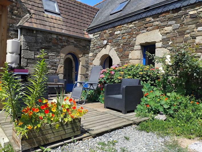 Maison de vacances 'De L'alliance' avec terrasse privée et jardin privé in Lannion, Région de Lannion