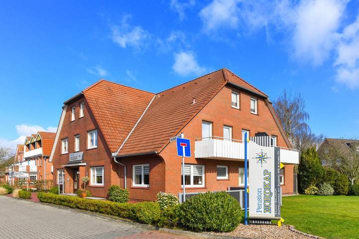 BnB für 2 Personen, mit Terrasse und Garten sowie Sauna in Bensersiel