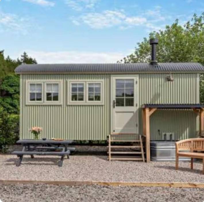 Glamping for 2 people, with view in Harrogate