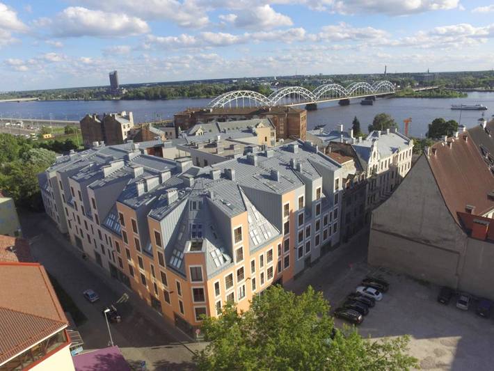 Gîte pour 5 personnes, avec terrasse et vue à Riga - 2