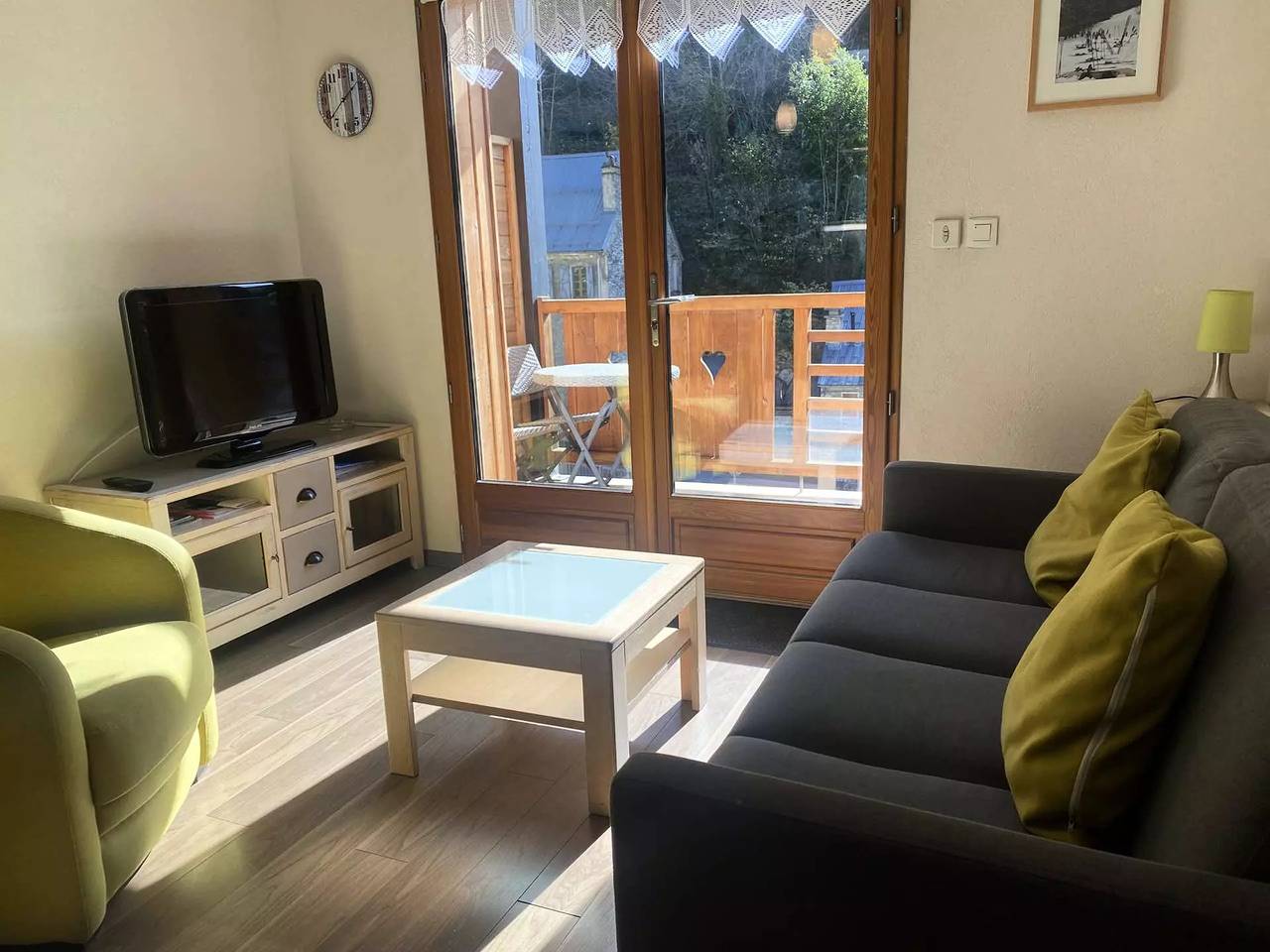 Ganze Wohnung, Gemütliche Wohnung, mit überdachtem Parkplatz und Wifi, in der Nähe des Zentrums von Barèges in Sers, Nationalpark Pyrenäen