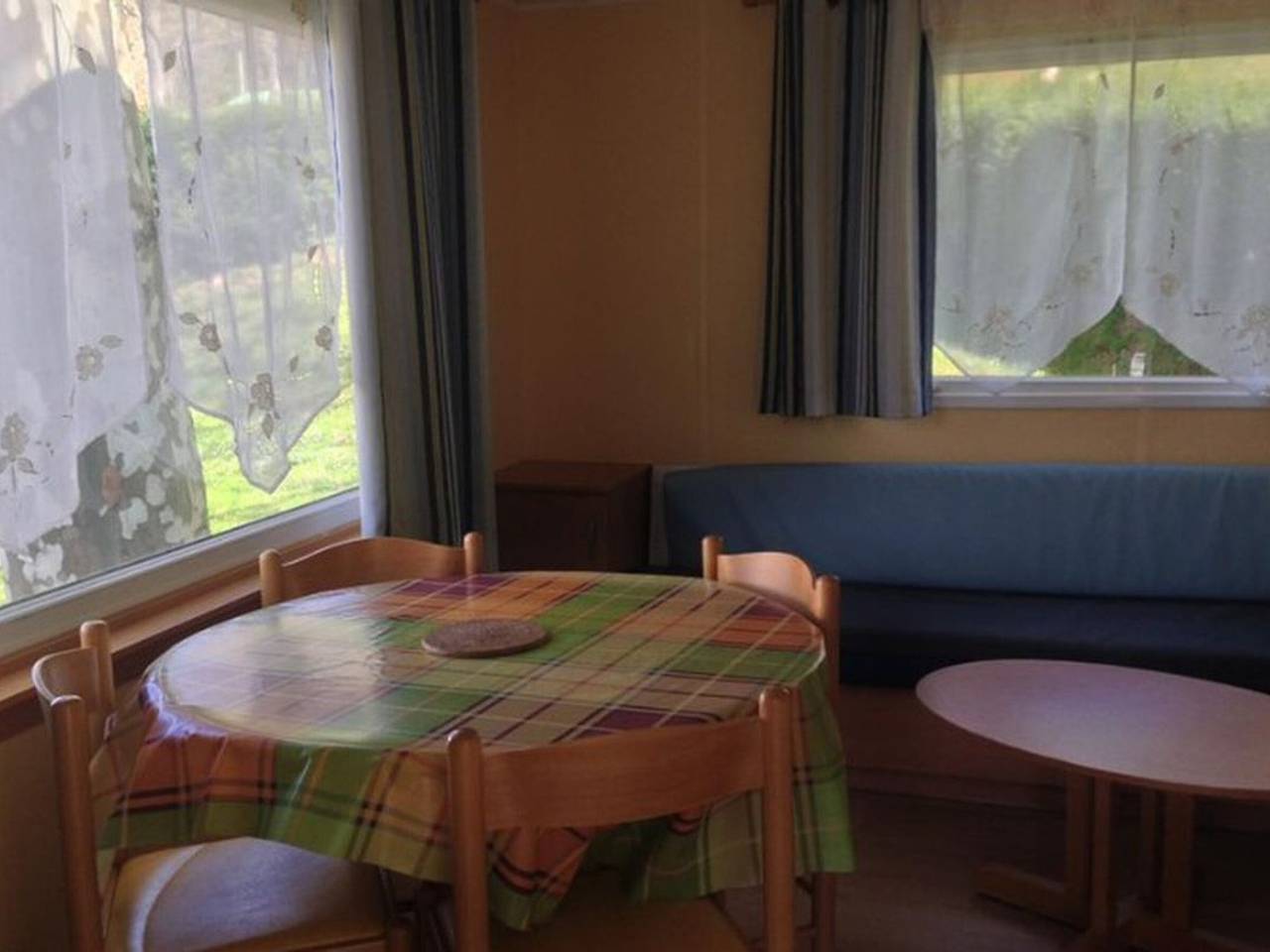 Mobil home - Terrasse in Saint-Girons (Ariège), Parque Natural Regional de los Pirineos de Ariège