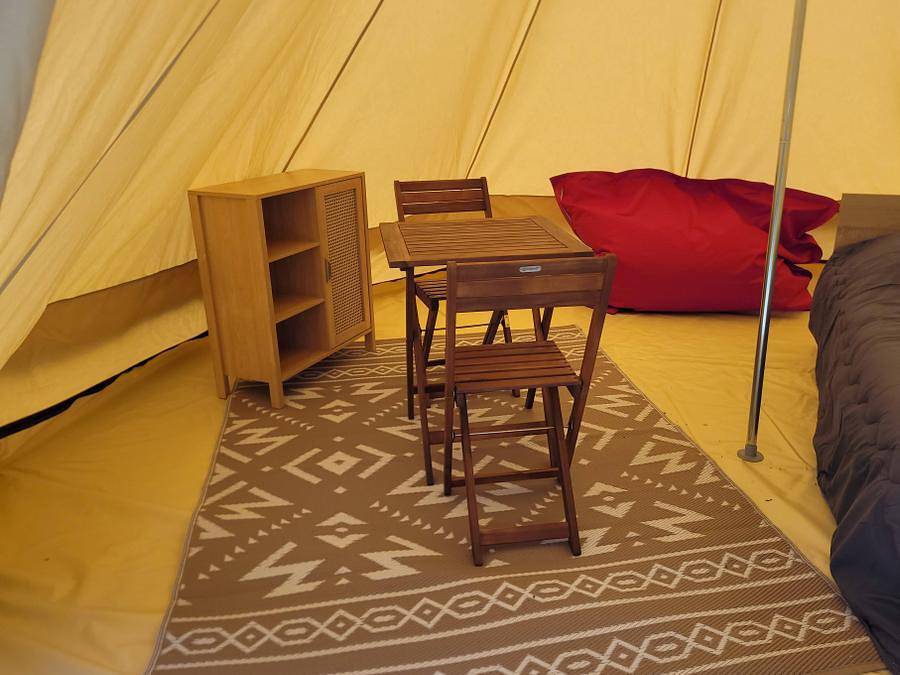 Camping Ushuaïa villages Sabot - Zelt 2 personen - Tipi in Saint-Maurice-de-Lignon, Haute-Loire