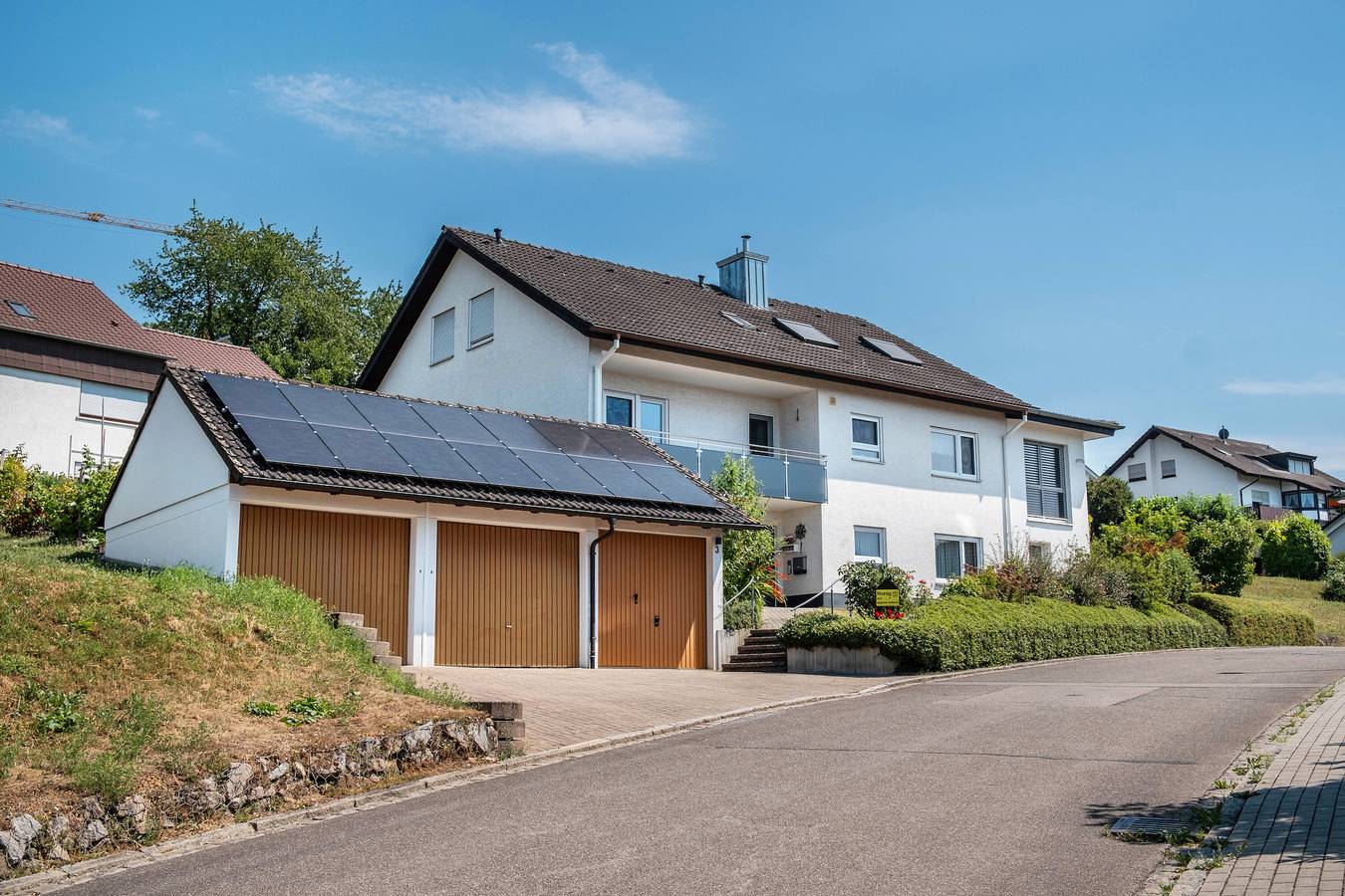 Ganze Wohnung, Ferienwohnung 'Gramespacher' mit Bergblick, privater Terrasse und Wi-Fi in Bad Bellingen, Südschwarzwald