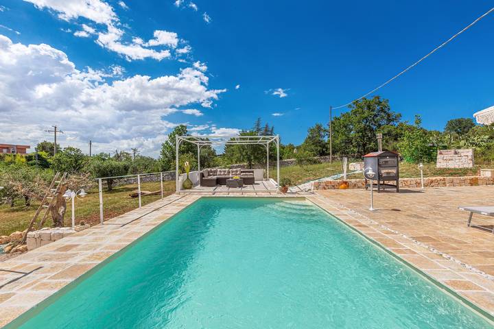 Trullo für 3 Personen, mit Pool und Garten in Apulien - 2