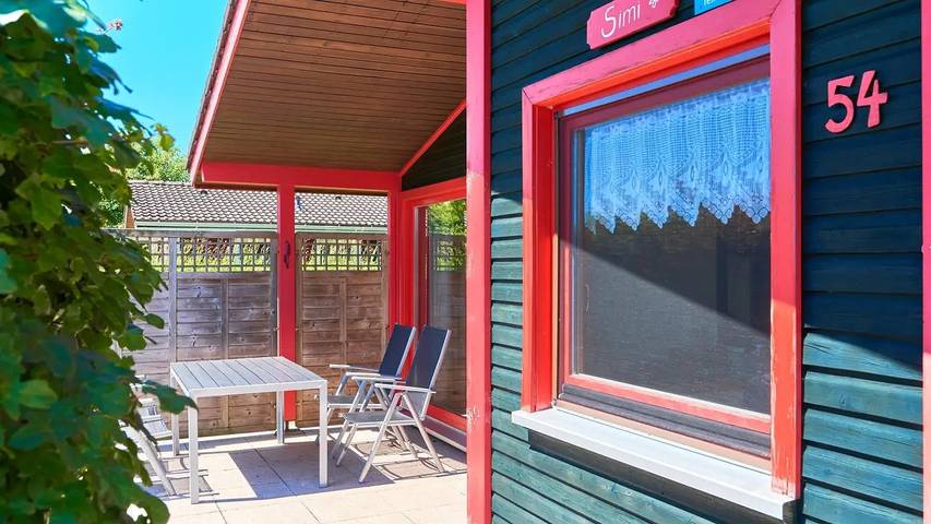 Ferienhaus für 4 Personen, mit Garten