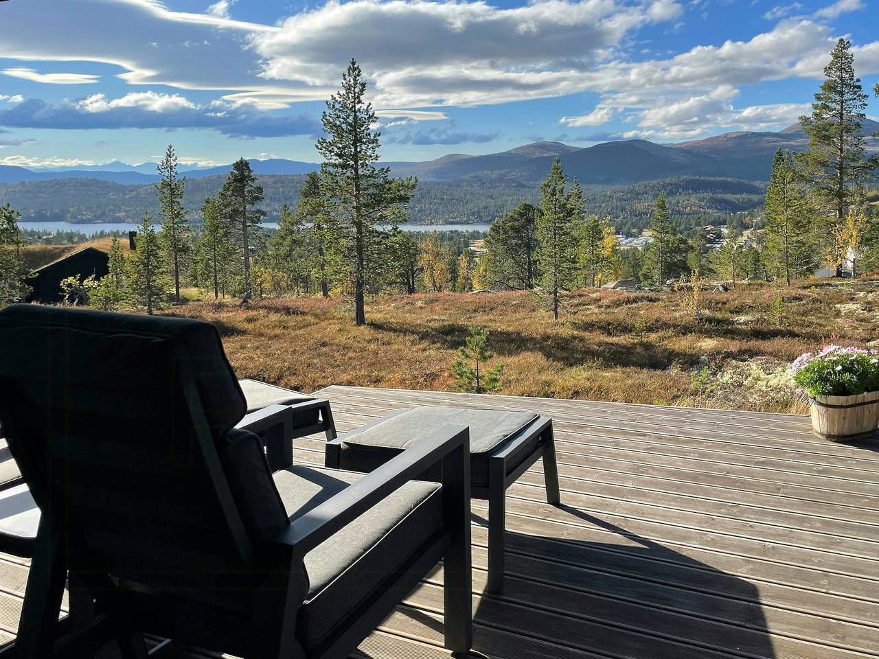 Umweltfreundliche Hütte mit Panoramablick über Savalen in Tynset