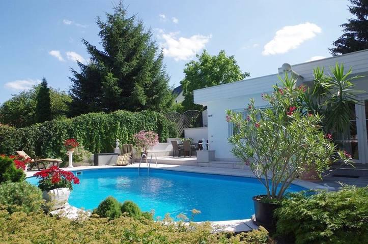 Ferienhaus für 5 Personen, mit Terrasse und Garten sowie Pool und Sauna in Schirgiswalde-Kirschau