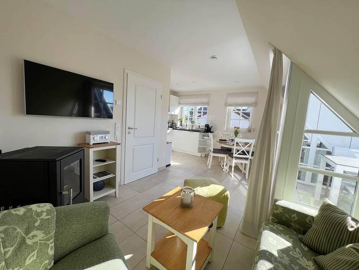Ferienwohnung für 4 Personen, mit Balkon und Terrasse sowie Garten in Tinnum - 4