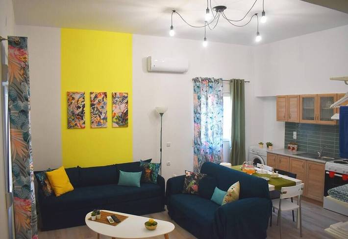Ferienwohnung für 2 Personen, mit Terrasse und Garten in Archanes-Asterousia