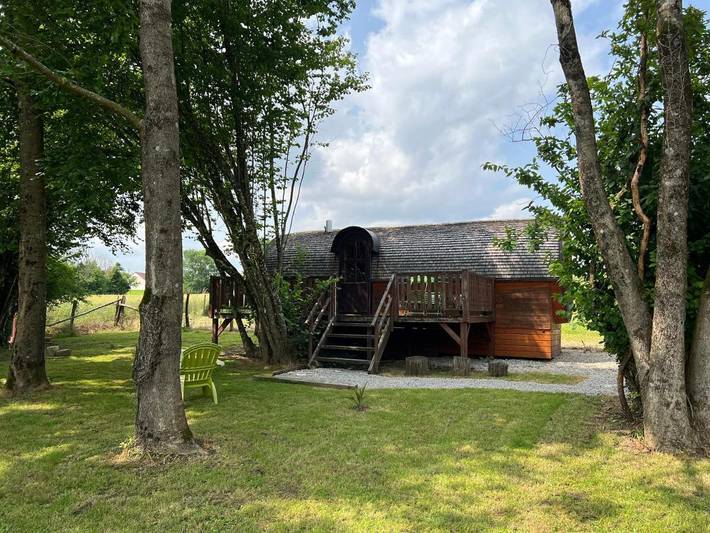 Chalet pour 2 personnes, avec Terrasse et Vue