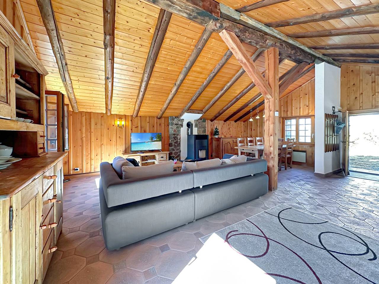 Chalet Le Basset - Family Chalet in the Swiss Alps in Orsières, Walliser Alpen