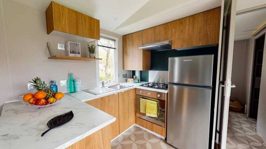 Mobil home pour 8 personnes, avec bassin pour enfant à Onzain - 4