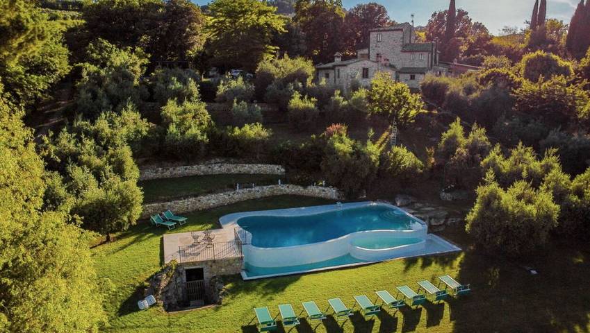 Location de vacances pour 14 personnes, avec jacuzzi ainsi que jardin et terrasse à Montepulciano - 4