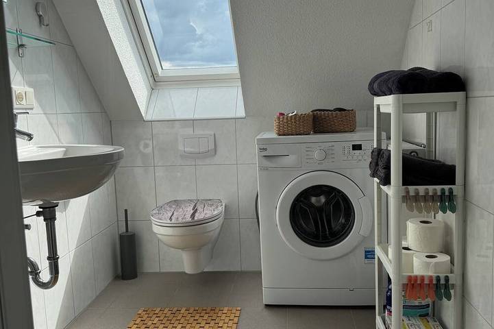 Ganze Wohnung, Gemütliche Maisonette Ferienwohnung mit Balkon, nahe Dinkelsbühl in Schopfloch, Romantische Straße