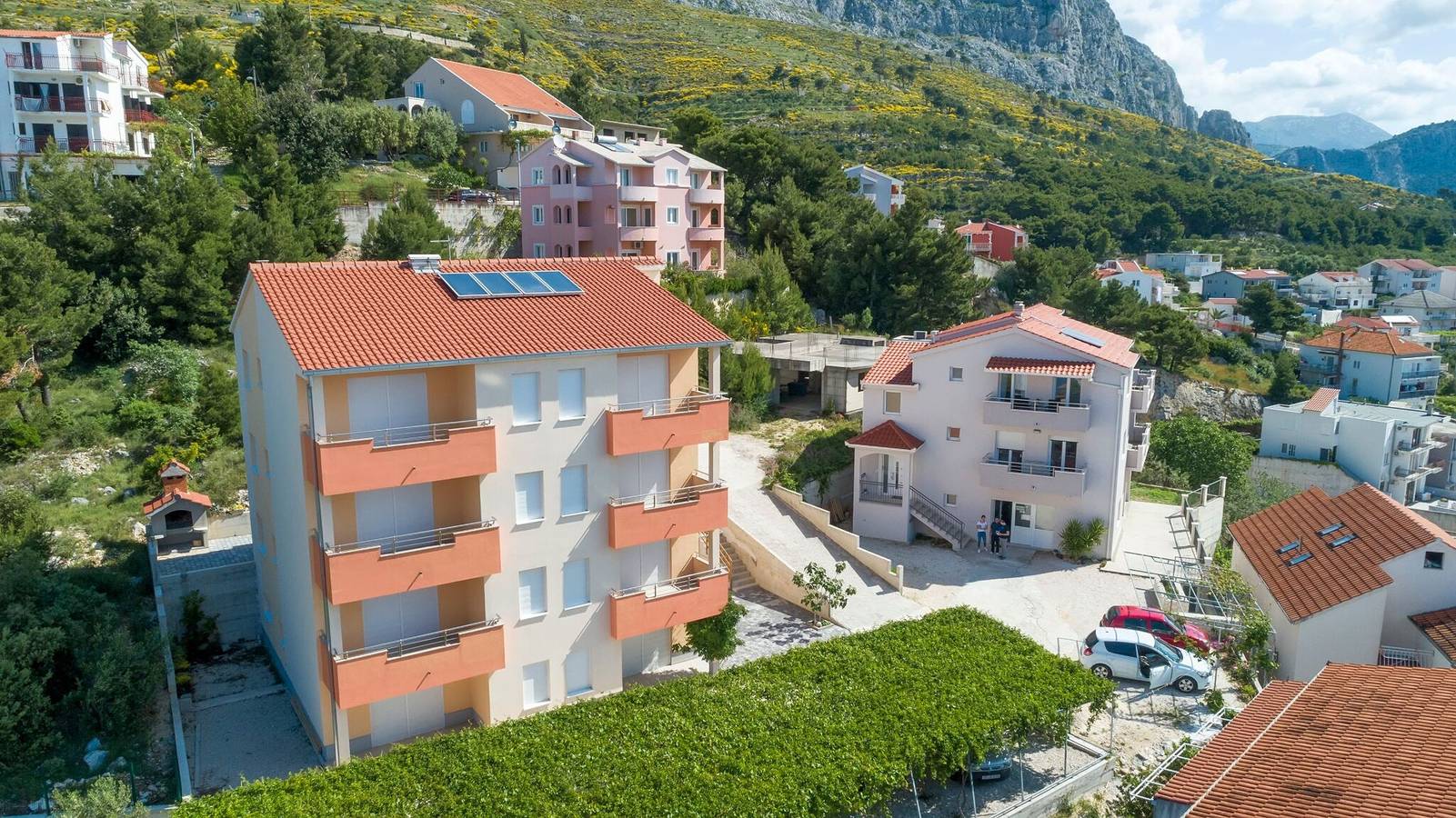 Entire apartment, One bedroom apartment with terrace and sea view Duće, Omiš A-9437-i in Dugi Rat, Omiš-Riviera