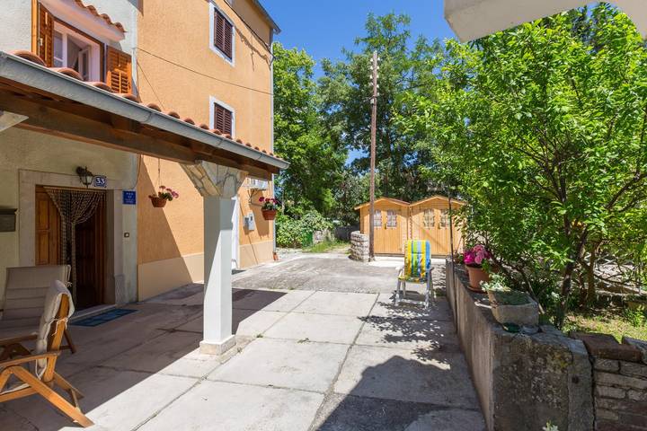 Ferienhaus Juliette 150m vom Strand in Nerezine, Lošinj (Kvarner Bucht)