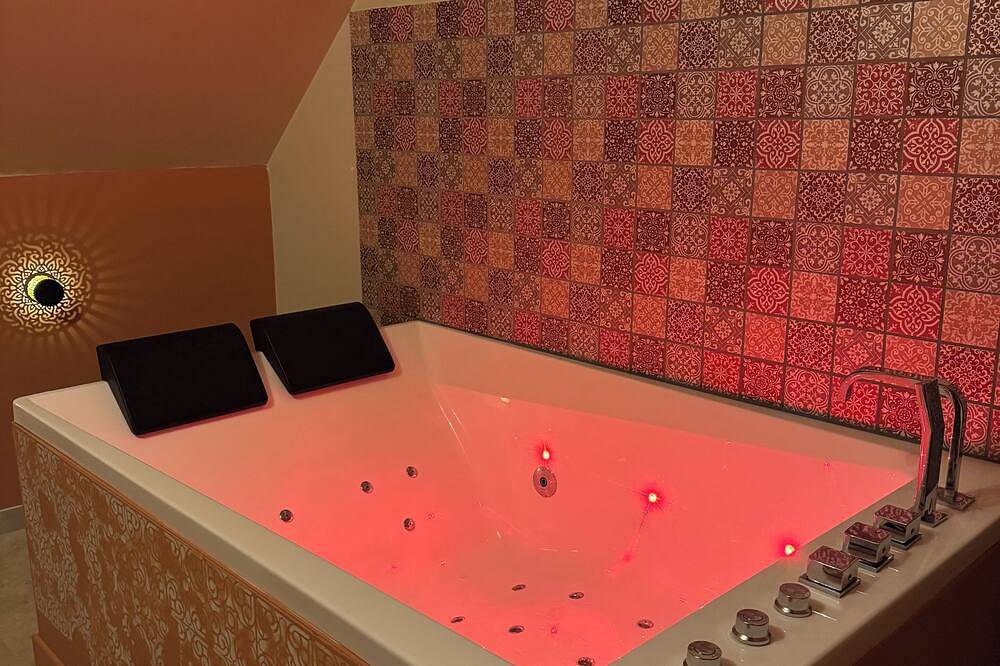 Logement à thème médiéval  ; demeure restaurée avec baignoire balnéothérapie in Sens, Yonne