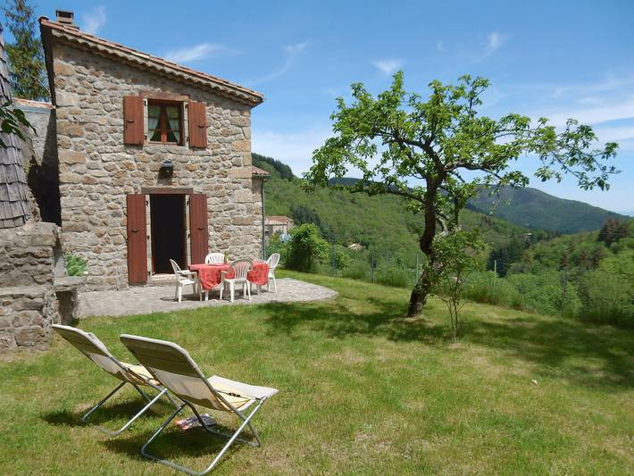 Maison de vacances pour 6 personnes, avec Terrasse ainsi que Jardin et Vue