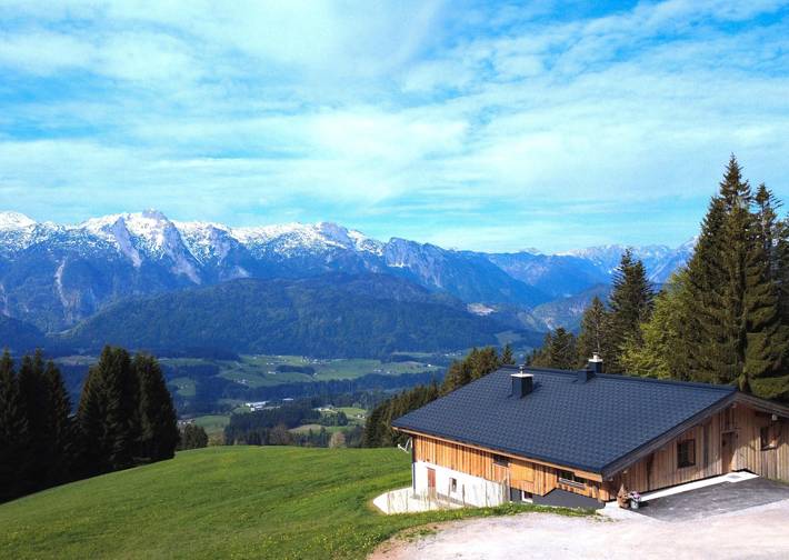 Hütte für 8 Personen, mit Terrasse und Sauna in Abtenau - 2