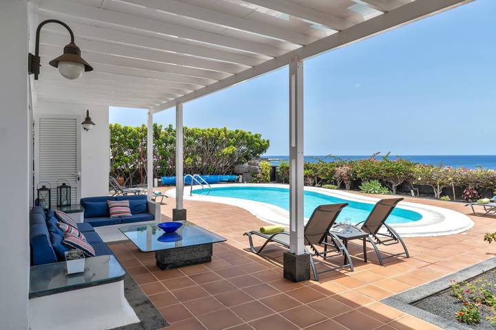 Ferienwohnung 'La Casita' mit Meerblick, WLAN und Klimaanlage in Playa Blanca, Yaiza