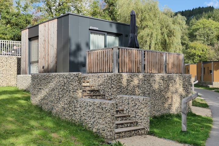 Ferienhaus für 2 Personen, mit Balkon/Terrasse und Terrasse sowie Garten