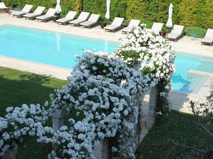 Appartamento per 5 persone, con Idromassaggio e Terrazza nonché Giardino e Piscina a Minervino di Lecce