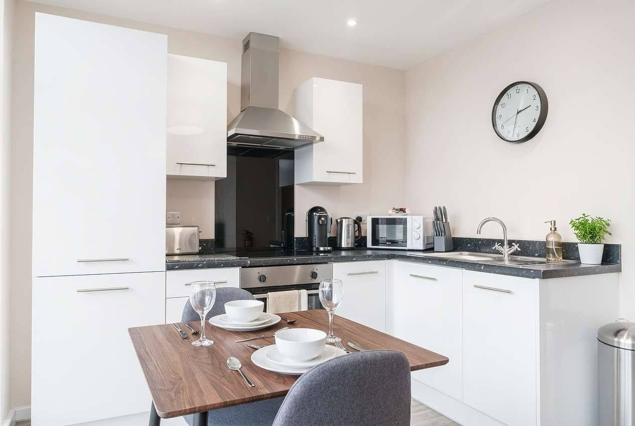 Ganze Wohnung, Manchester & Salford | 1Bed Apartment with Parking in Greater Manchester