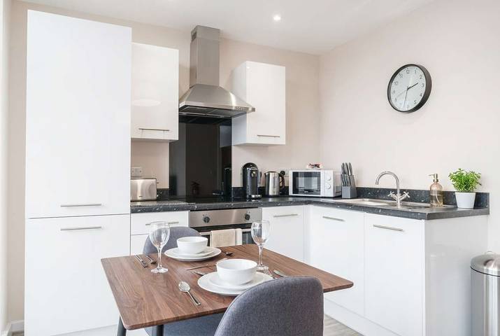 Ganze Wohnung, Manchester & Salford | 1Bed Apartment with Parking in Greater Manchester