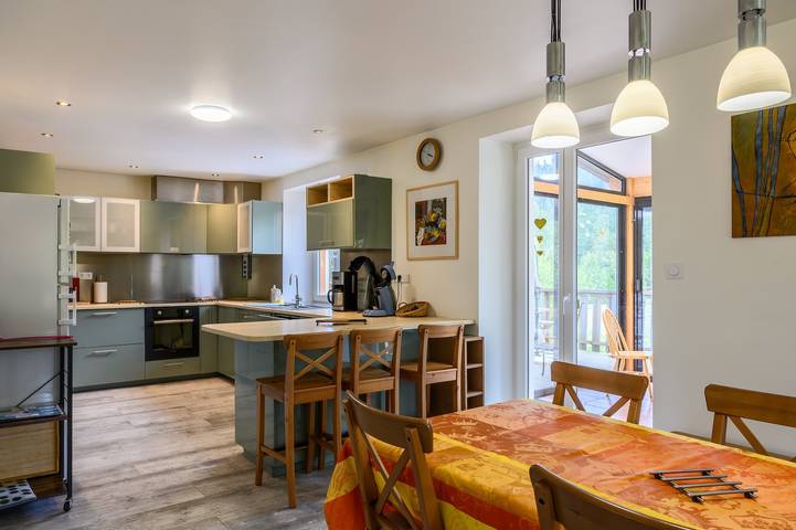 Ferienhaus 'Gîte La Ramée' mit Bergblick, privater Terrasse und Wlan in Ban-sur-Meurthe-Clefcy, Regionaler Naturpark Belchen der Vogesen