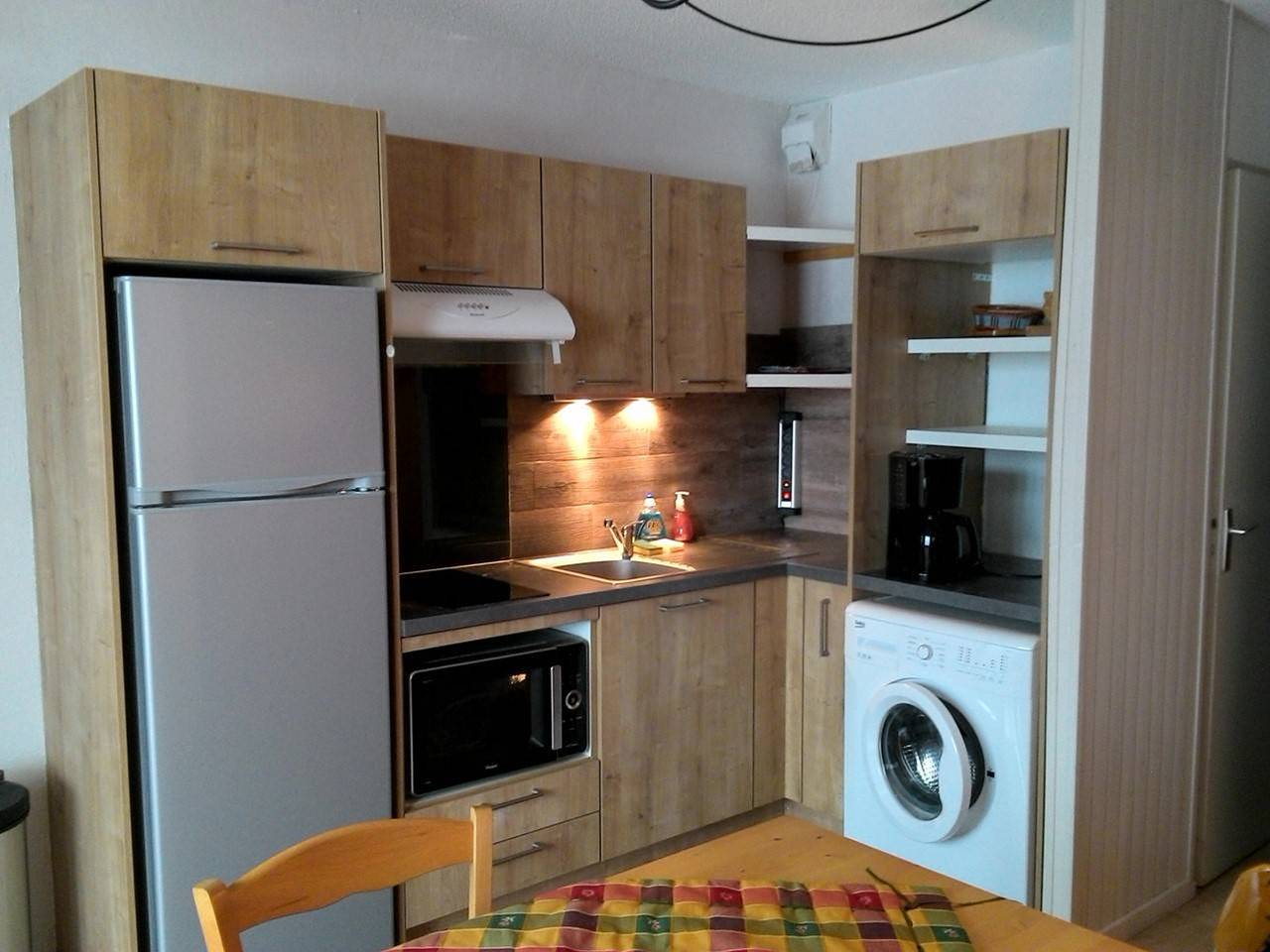 Ganze Wohnung, Komfortables Studio-Kabine 4 Pers in Barcelonnette, Espace Lumière