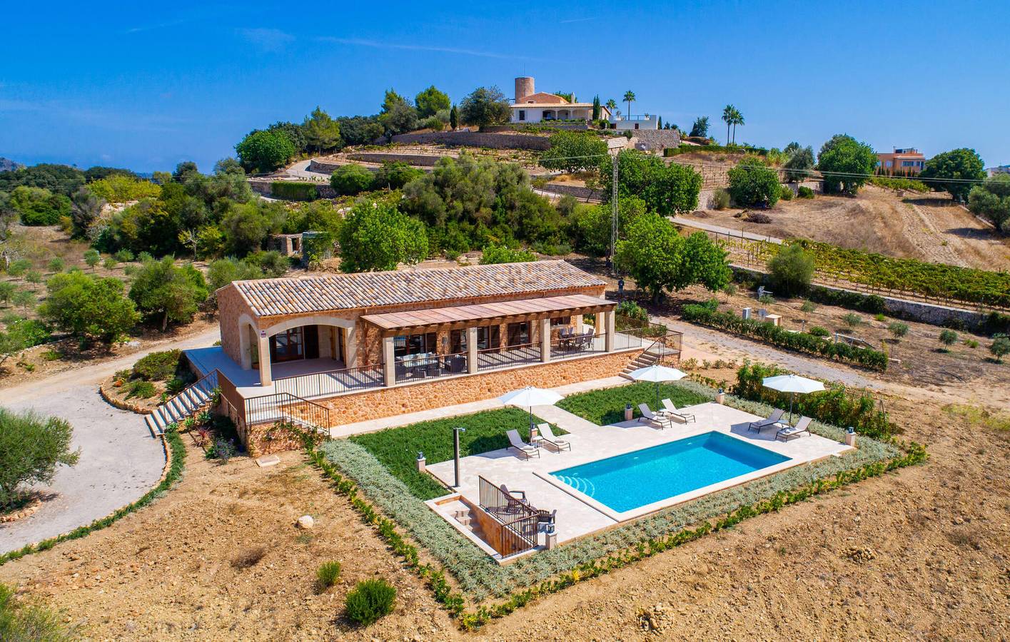 Modernes Apartment mit Terrasse, Pool und Grill in der Nähe von Artà in Artà, Mallorca Osten