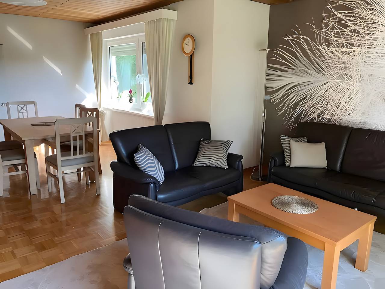 Ganze Wohnung, Apartment 'Ferienwohnung Wartehof' mit Gemeinschaftsgarten und Wlan in Bad Emstal, Hessisches Bergland