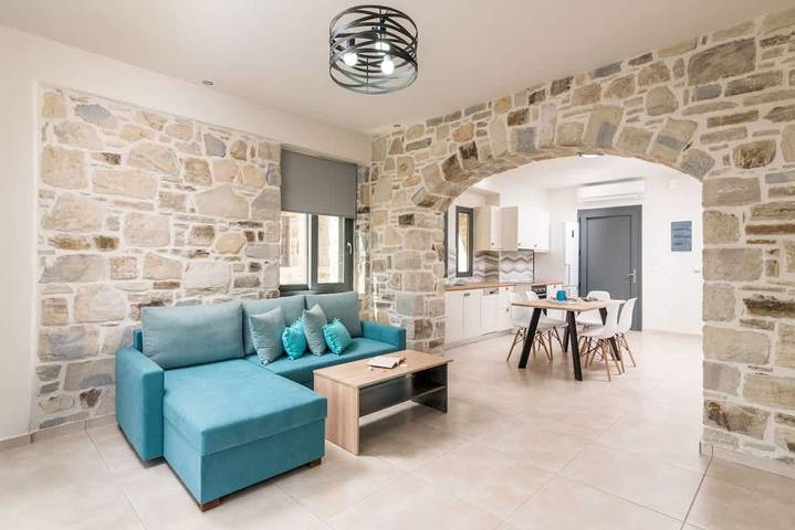 Villa voor 6 personen met tuin in Iraklio-Heraklion en omgeving
