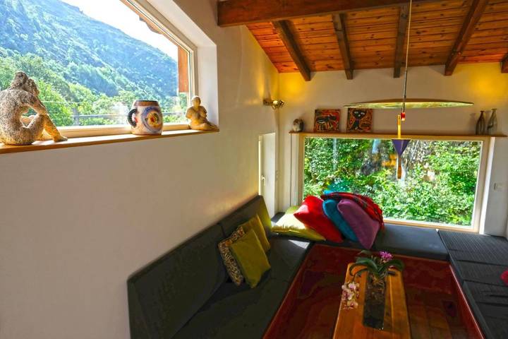 Location de vacances pour 8 personnes, avec piscine ainsi que jardin et vue à Nohèdes - 4