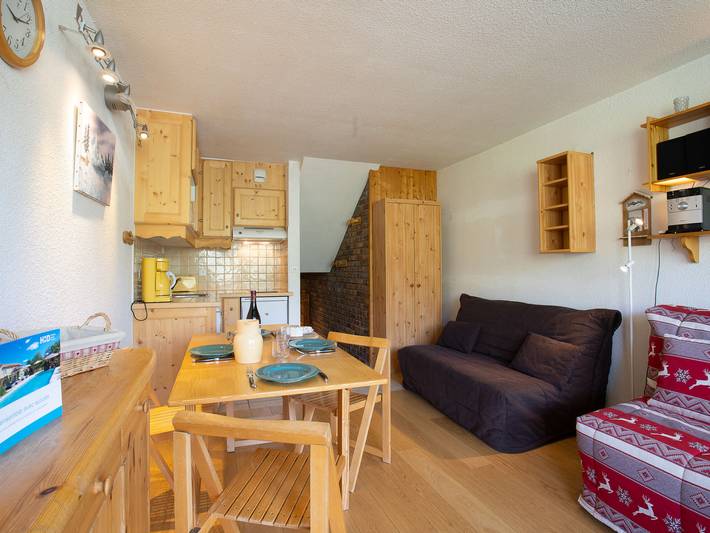 Vakantiewoning voor 2 personen, met balkon in Saint-Martin-de-Belleville