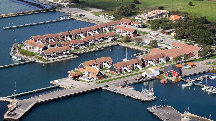 Vakantiewoning voor 4 personen, met balkon/terras en uitzicht op Møn