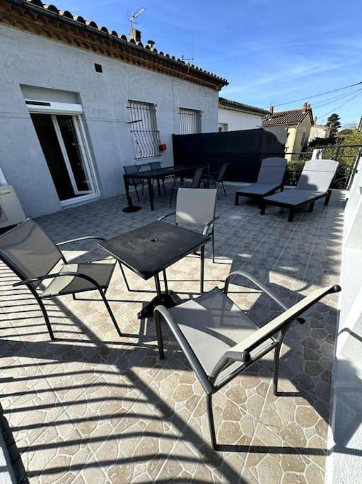Ferieleilighet for 8 personer, med hage i Carcassonne