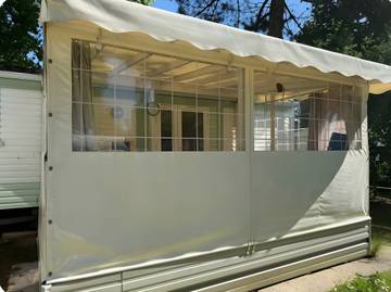 Camping pour 4 personnes, avec jardin et bassin pour enfant, adapté aux familles à La Tremblade