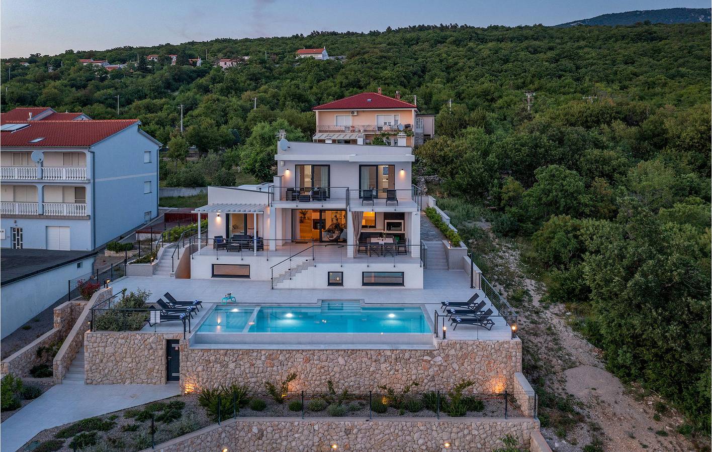 Kuća za odmor za 7 osoba s hidromasažna kada in Kraljevica, Primorsko-goranska županija