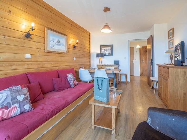 Chalet pour 4 personnes, avec balcon, animaux acceptés à Huez - 3
