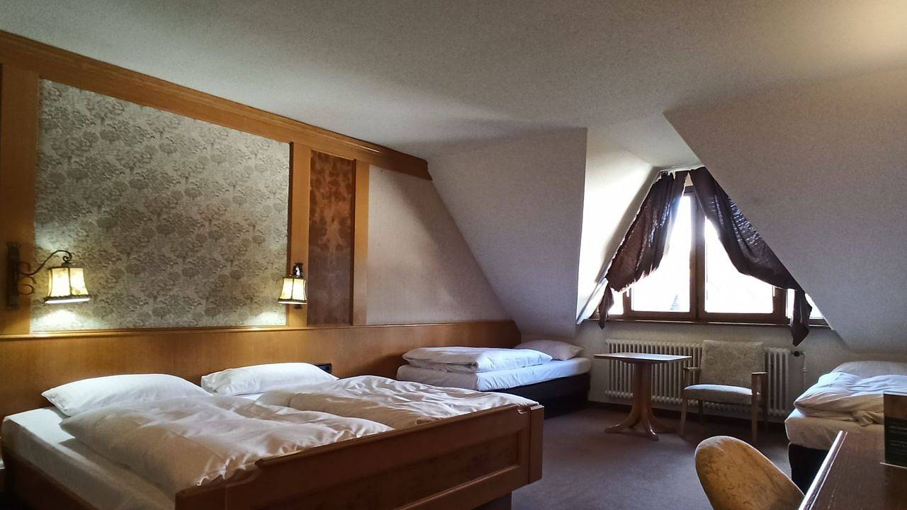 Mehrbettzimmer für 4 Personen in Donaueschingen in Donaueschingen, Mittlerer Schwarzwald