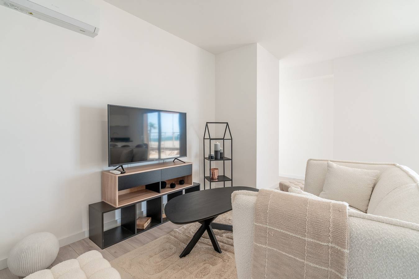 Ganze Wohnung, Ferienhaus 'Face À La Mer 1' mit Klimaanlage in Port-la-Nouvelle, Mittelmeerküste (Frankreich)
