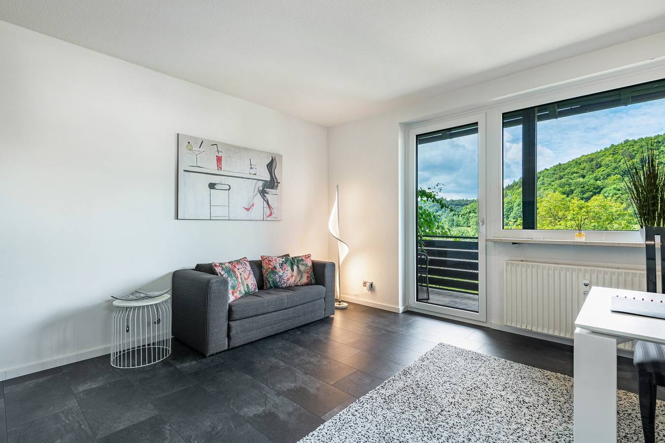 Ganze Wohnung, Ferienwohnung 'Schlossblick' mit Privatterrasse, Balkon und Wlan in Egloffstein, Frankenalb