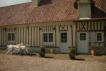 Gîte pour 5 personnes, avec jardin à Gueures
